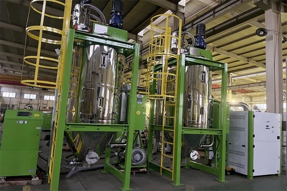 100-1000 Kg/H PET Crystallizer Dryer With Multi Stage Filtration System