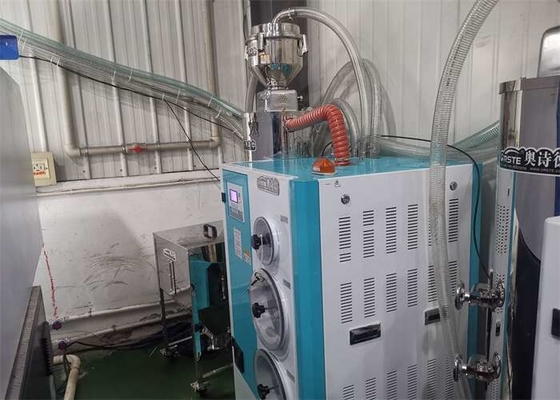 Plastic Pellet Stainless Steel Storage Tank Silos Customized With Suction Box