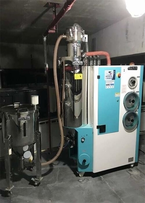 Plastic Pellet Stainless Steel Storage Tank Silos Customized With Suction Box