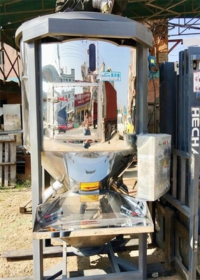 Stainless Steel Vertical Plastic Material Mixer Machine 220V / 380V OVM