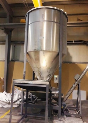 SUS Steel Plastic Auto Loader Screw Feeder Conveyor For Granules Flakes