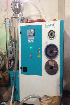 Compact Industrial Desiccant Dehumidifier Hopper Loaders For Plastics Resin