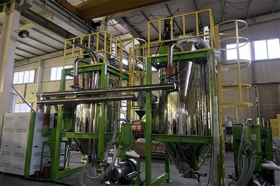 100-1000 Kg/H PET Crystallizer Dryer With Multi Stage Filtration System