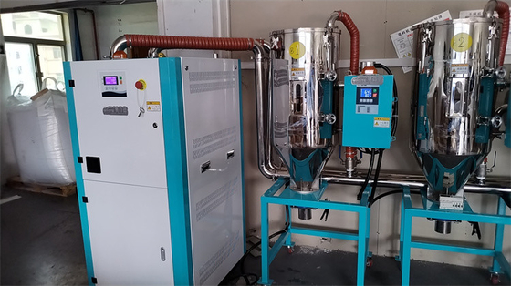 High Performance Plastic Hopper Dryer With 50C-180C Temperature Control Range